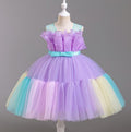 Lavender Rainbow Tutu Dress