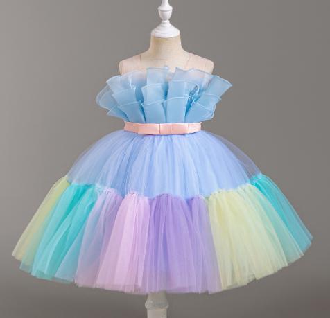 Pastel Sky Tutu Dress