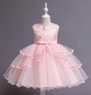 Blush Ruffle Princess Dress