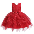 Scarlet Sparkle Party Dress