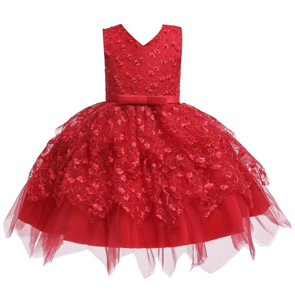 Scarlet Sparkle Party Dress
