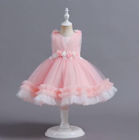 Pink Twirl Party Dress