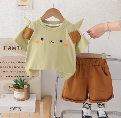 Buttercup Smiley Short Set