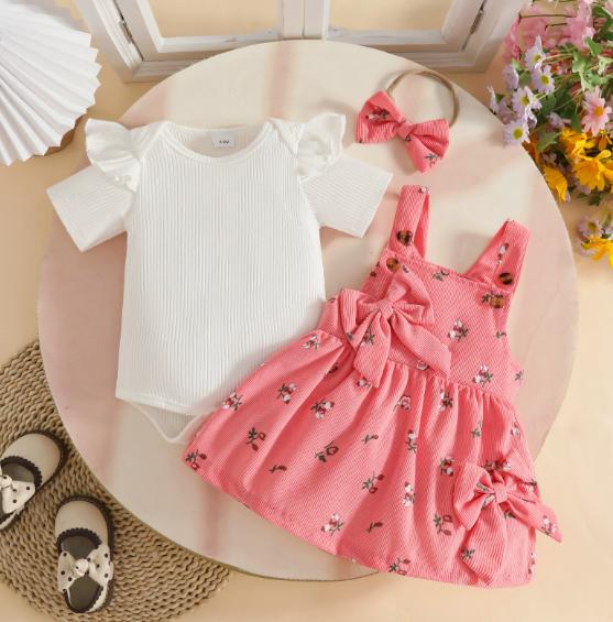 Blush Floral Summer Set