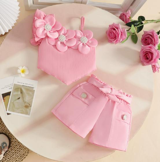 Petal Pink Short Set