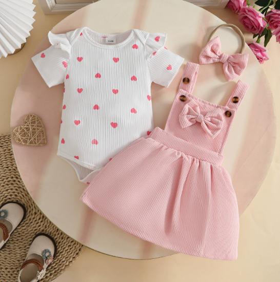 Pretty in Pink Bow Set