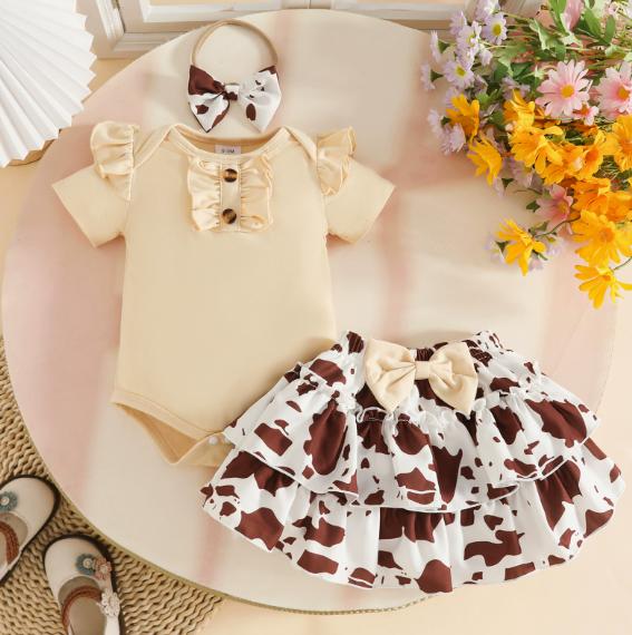 Cowgirl Cutie Skirt Set
