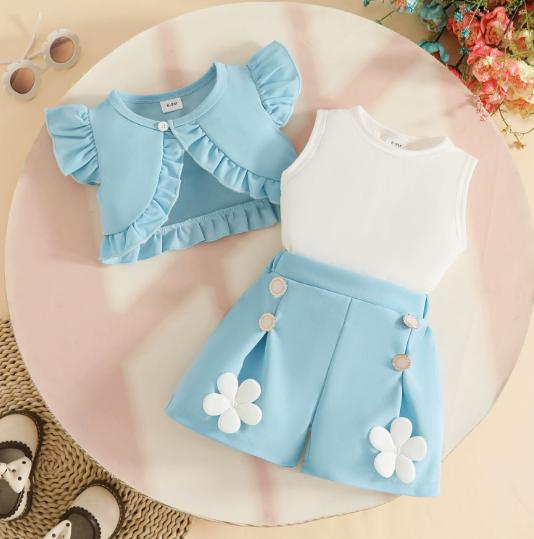 Bluebell Daisy Skirt Set