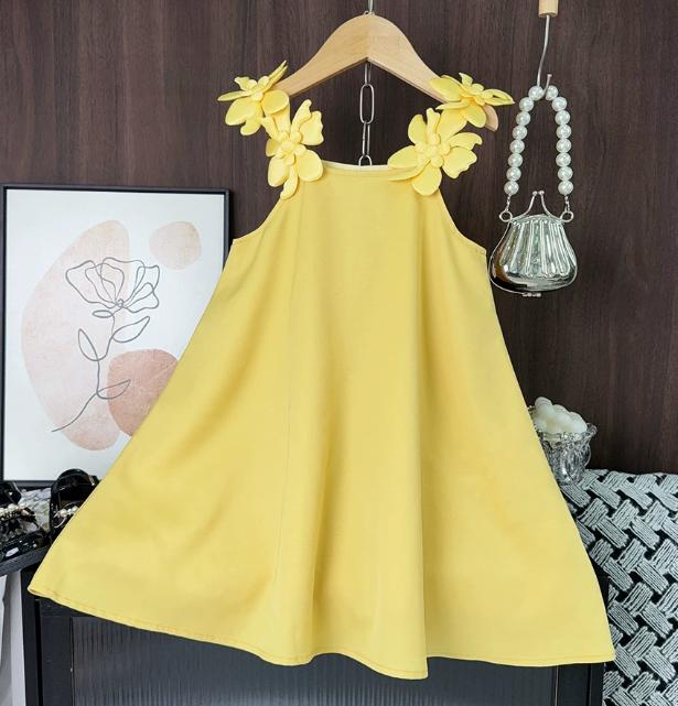 Sunny Flower Swing Dress