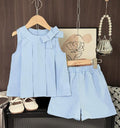 Sky Pleat Boutique Set