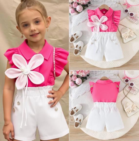 Daisy Pink Top Set