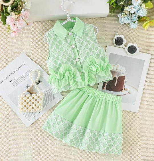 Mint Garden Party Dress