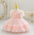 Peach Princess Tulle Dress