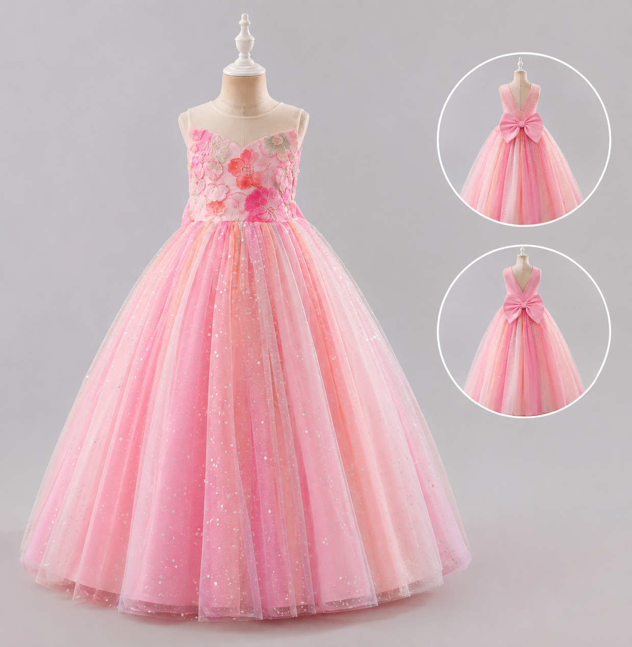 Pink Petal Princess Gown
