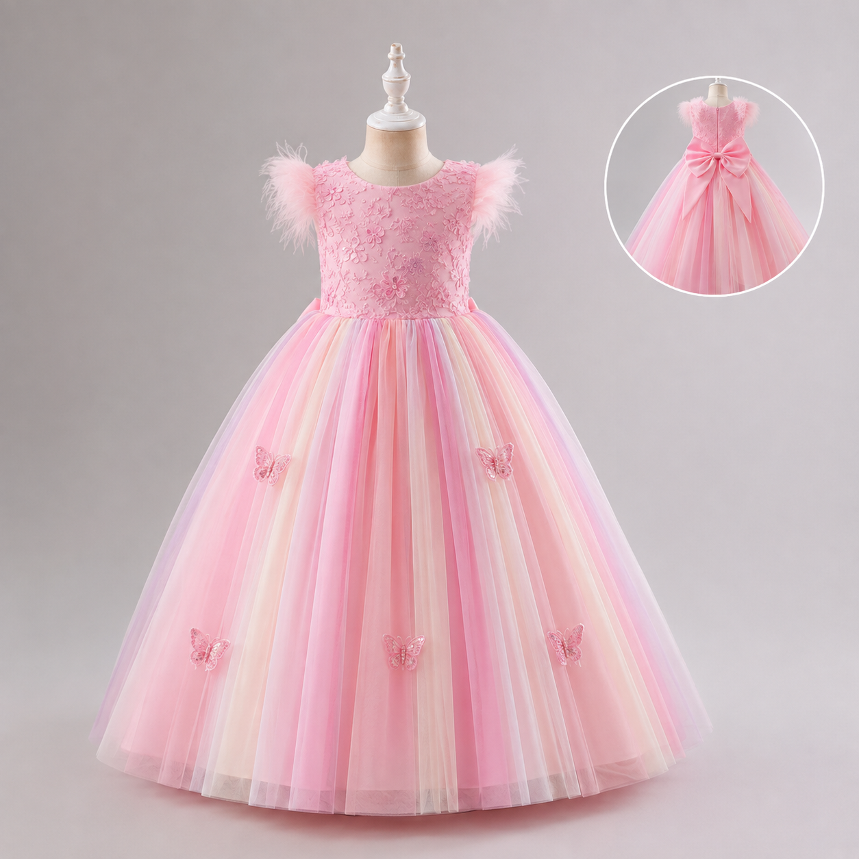 Pastel Parade Party Dress