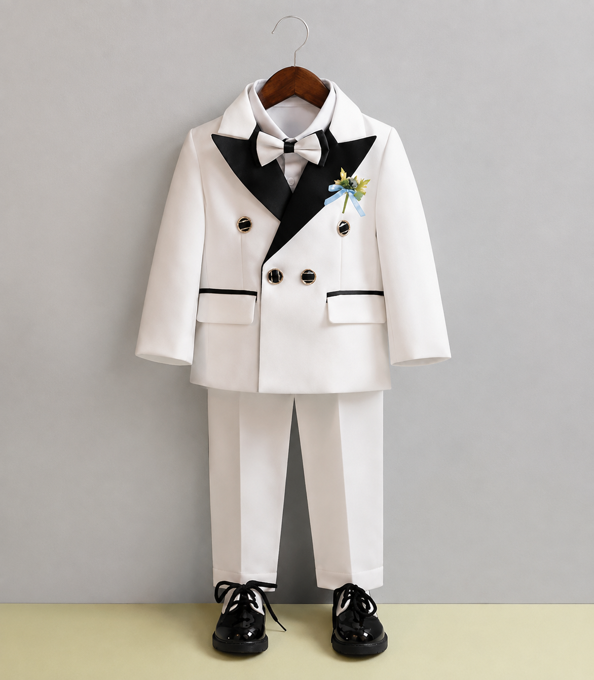 Ivory Tuxedo Classic Set