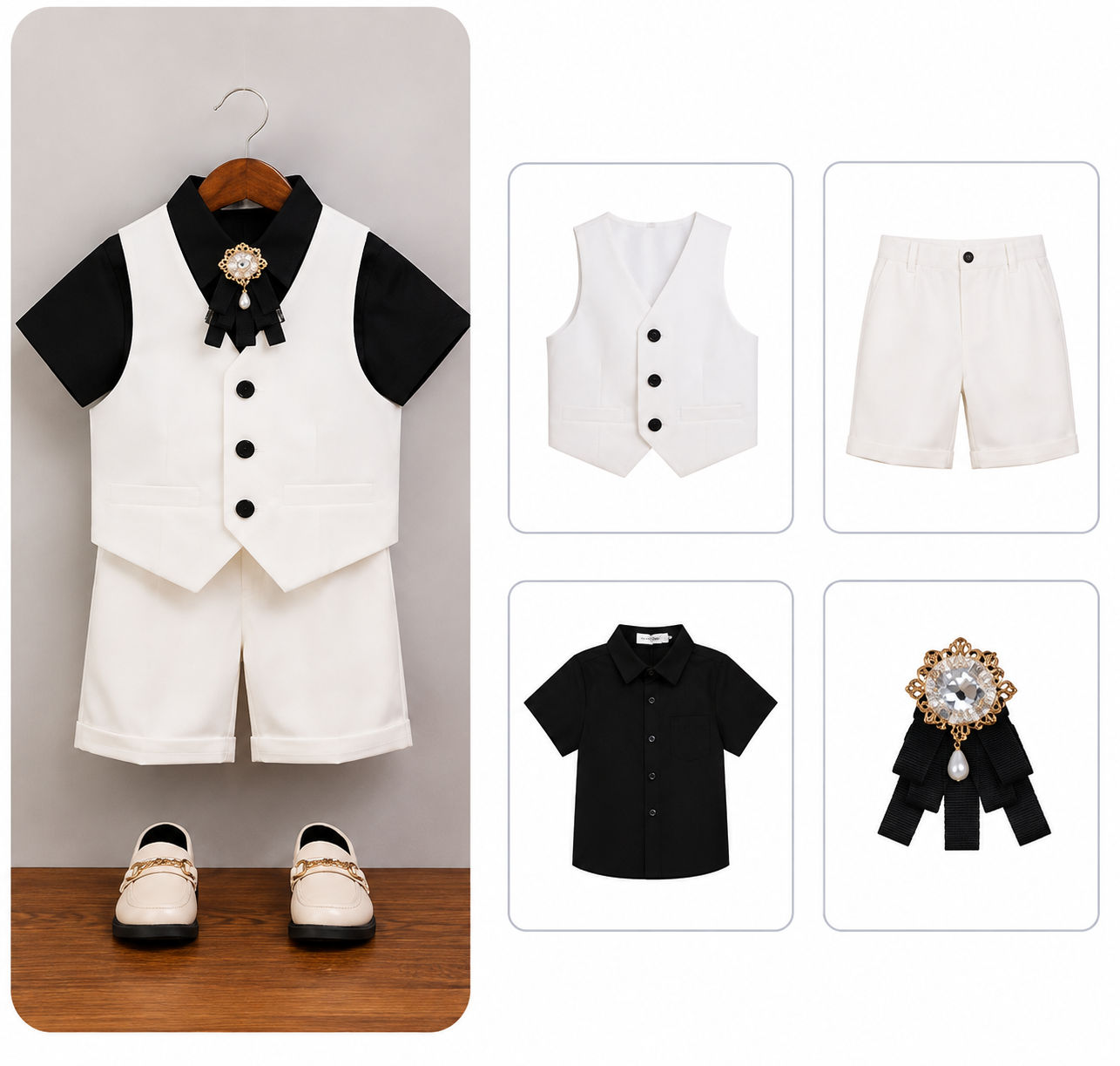 Ivory Rose Formal Set