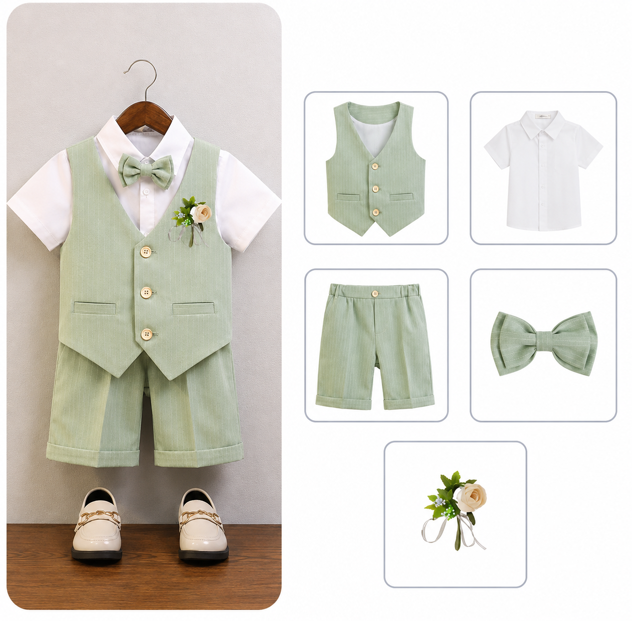 Sage Garden Formal Set