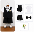 Midnight Vest Formal Set