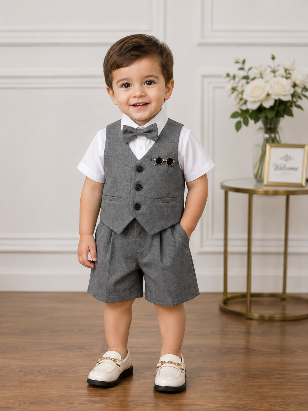 Slate Gray Formal Set