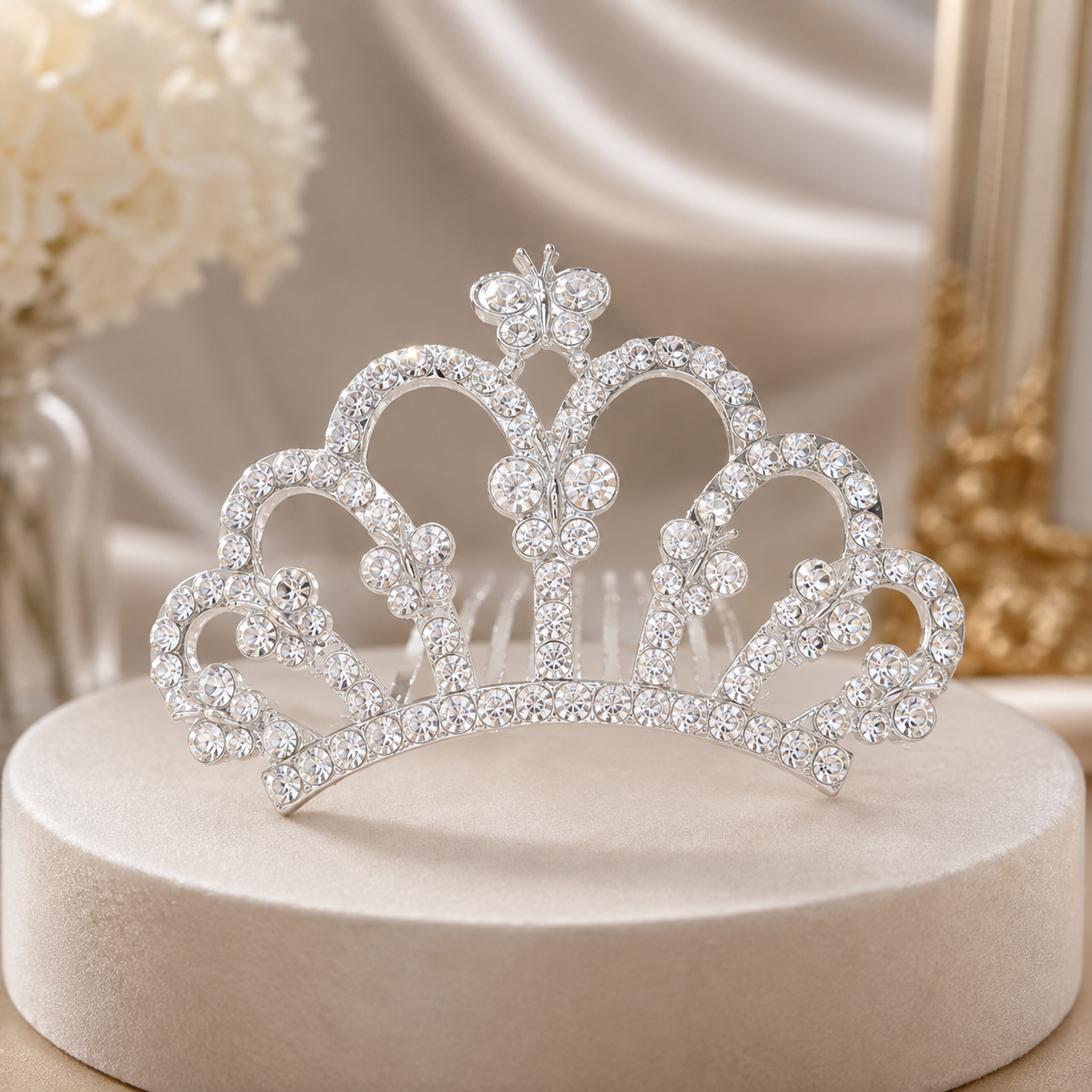 Pearl Crown Tiara