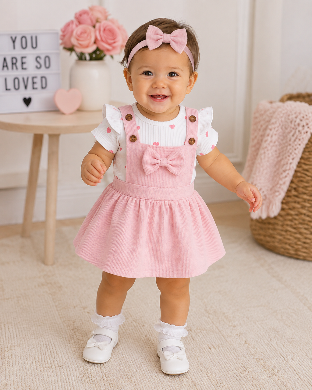 Pretty in Pink Bow Set