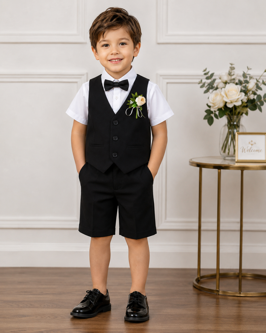 Midnight Vest Formal Set