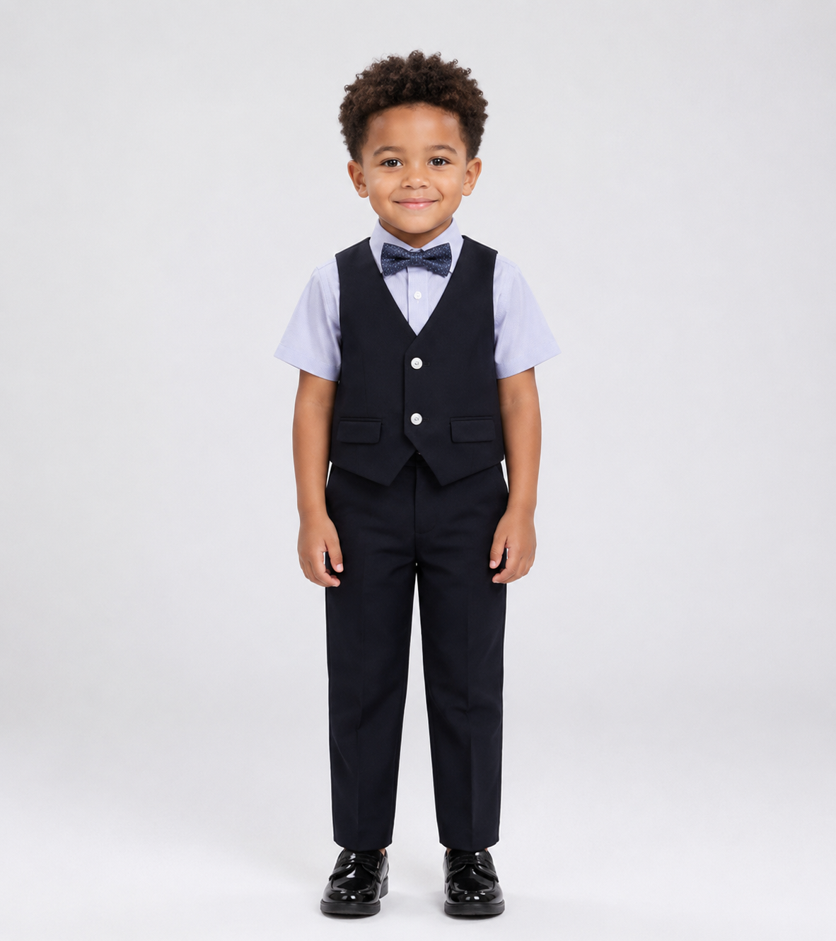 Classic Black Suit Set-4 pcs