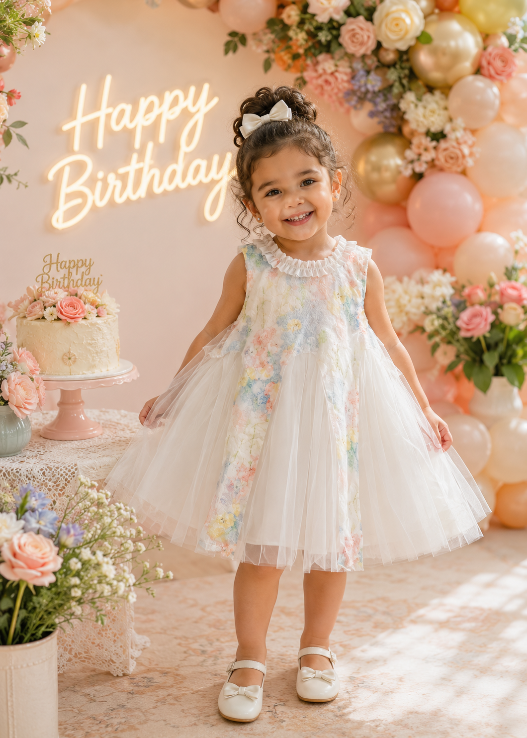 Whisper Garden Tulle Dress